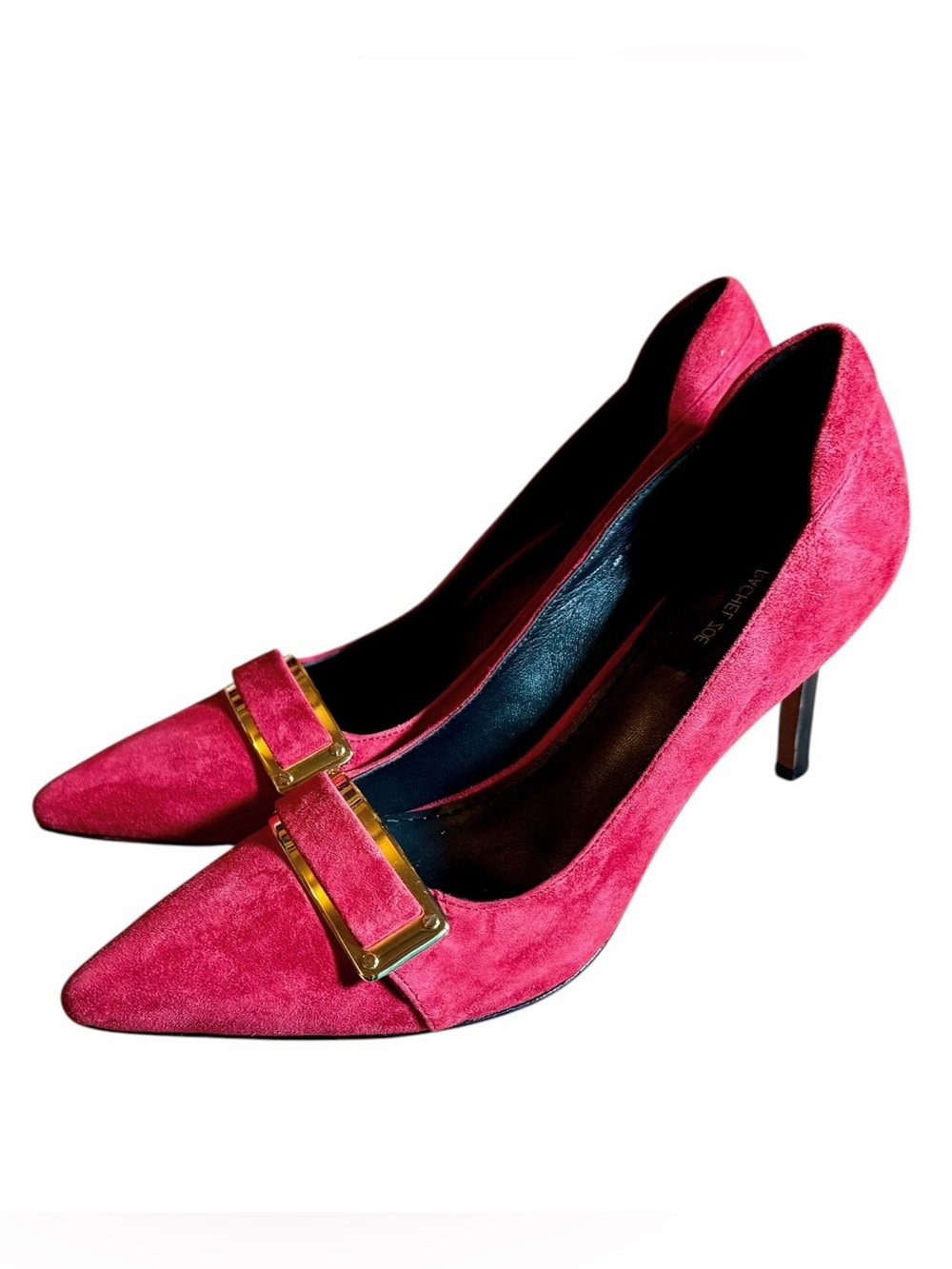 Rachel Zoe Women’s Candace Kid Suede Stilleto Heels